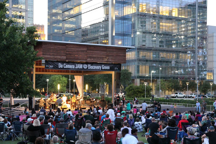 DACAMERA and Discovery Green announce Jazzy Sundays in the Parks