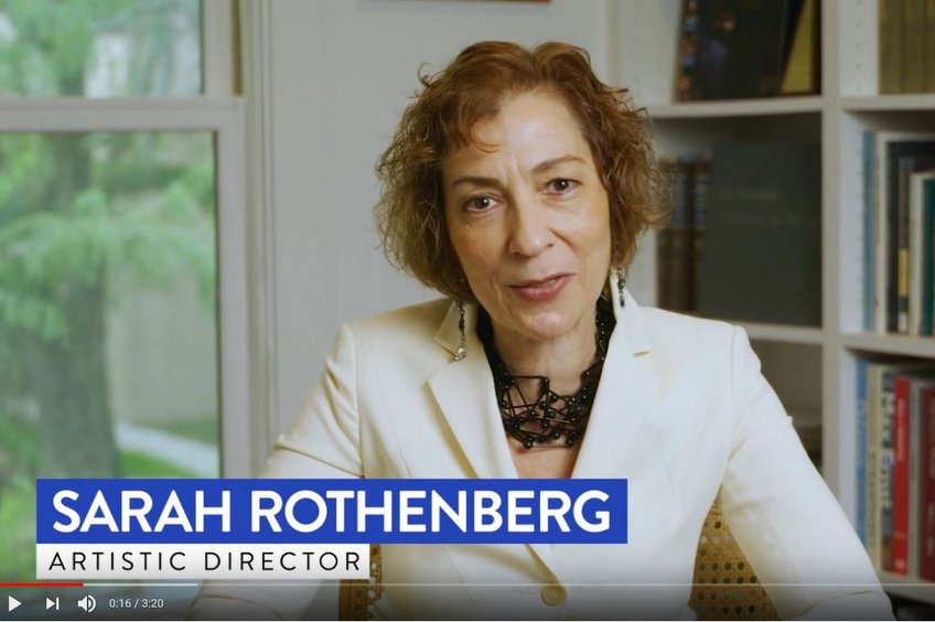 Sarah Rothenberg introduces 21/22 season in new video