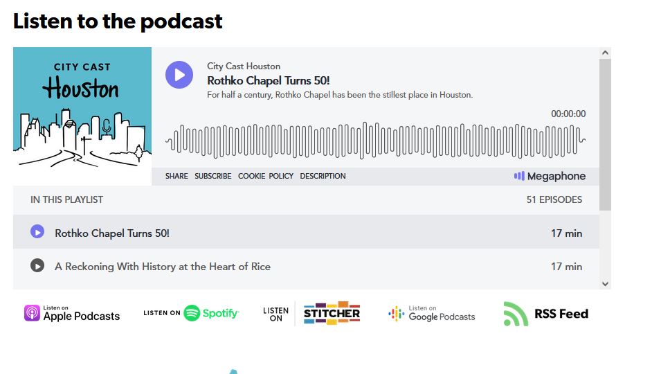 DACAMERA and Sarah Rothenberg featured in 2 podcasts this week